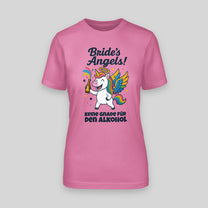 Bride's-Angles! - Einhorn | JGA T-Shirt Damen