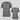 Damen JGA T-Shirt selbst gestalten – Grau – Vorderansicht