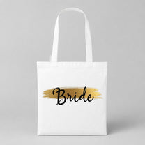 Bride – Gold | JGA Jutebeutel Damen