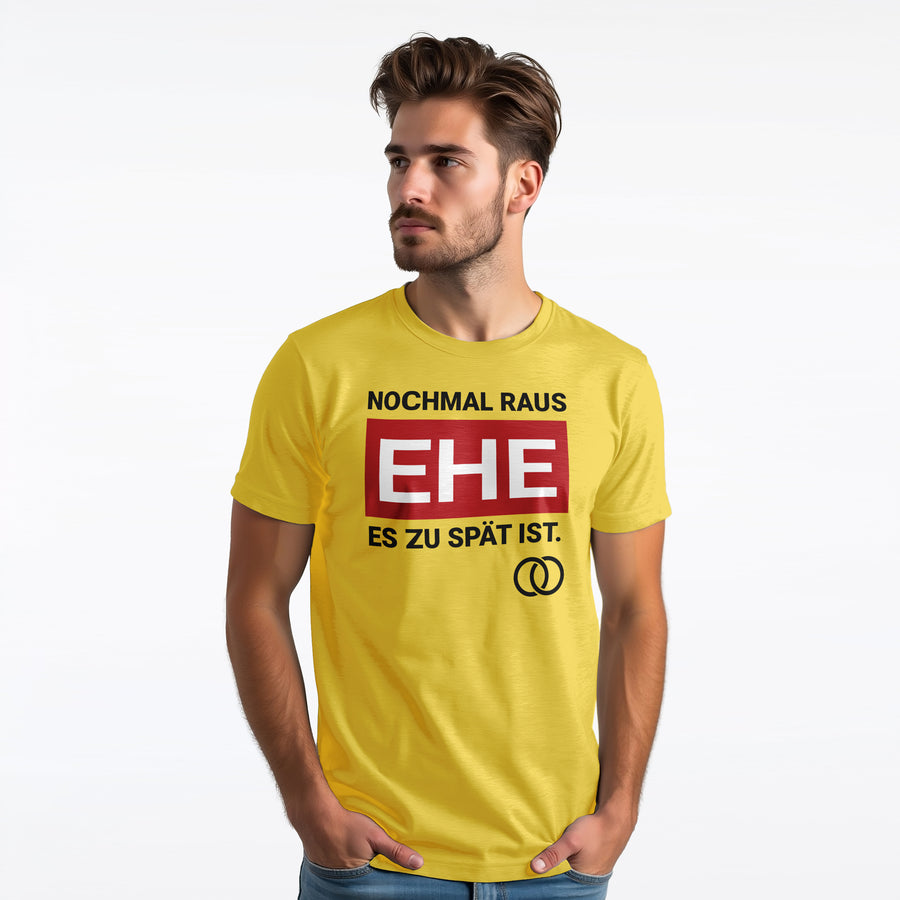 Nochmal raus — *ehe es zu spät ist.*