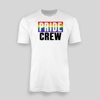 Pride Crew JGA T-Shirt Herren in Weiss