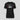 Braut Crew Regenbogen-Rahmen JGA T-Shirt Damen in Schwarz
