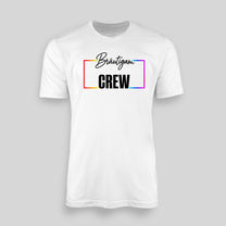 Bräutigam Crew – Regenbogen-Rahmen | JGA T-Shirt Herren