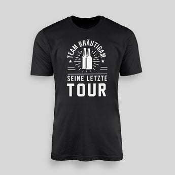 Seine letzte Tour – JGA T-Shirt Herren – Vorderansicht