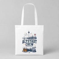 Altstadt Crew Düsseldorf JGA Jutebeutel
