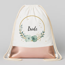 Bride - Blume | JGA Turnbeutel Damen