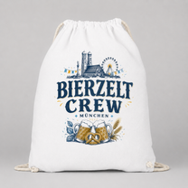 Bierzelt Crew München JGA Turnbeutel