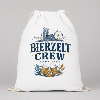 Bierzelt Crew München JGA Turnbeutel – Motiv