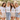 JGA-Gruppe im Garten: Braut im Bride-Shirt mit Blumenkranz, Freundinnen im Bride-Squad-Shirt