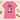 Bride's Angels Einhorn JGA T-Shirt in Pink als Flatlay mit Braut-Haarreif, Herz-Sonnenbrille und Pfingstrosen