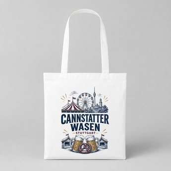 Cannstatter Wasen Stuttgart JGA Jutebeutel – Motiv
