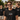 JGA-Crew im schwarzen Crew seit 2016 Shirt im Partnerlook beim Junggesellenabschied