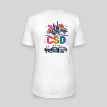 CSD Köln JGA T-Shirt Damen Rückseite