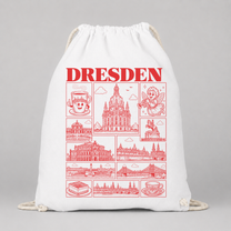 Dresden JGA Turnbeutel | Städte-Kollektion