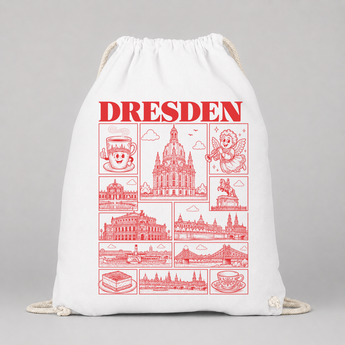 Dresden JGA Turnbeutel – Städte-Motiv