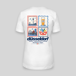 Düsseldorf Grand Tour T-Shirt Damen Rückseite