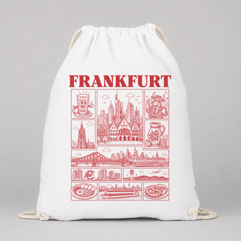 Frankfurt JGA Turnbeutel – Städte-Motiv