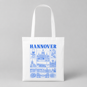 Hannover JGA Jutebeutel – Städte-Motiv