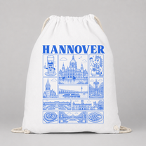 Hannover JGA Turnbeutel | Städte-Kollektion