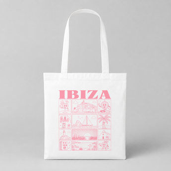 Ibiza JGA Jutebeutel – Städte-Motiv