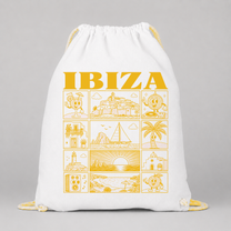 Ibiza JGA Turnbeutel | Städte-Kollektion