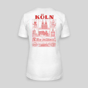 Köln JGA T-Shirt Damen Rückseite – Städte-Motiv