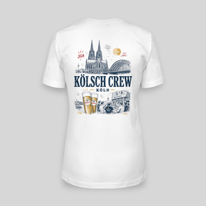 Kölsch Crew Köln JGA T-Shirt Damen Rückseite