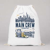 Main Crew Frankfurt JGA Turnbeutel