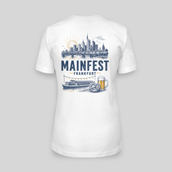 Mainfest Frankfurt JGA T-Shirt Damen Rückseite