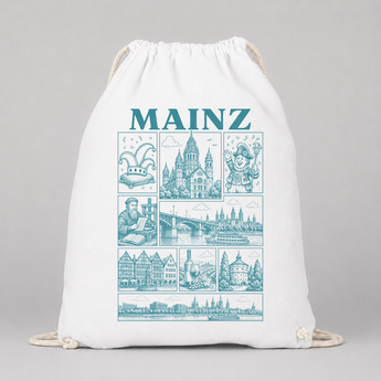 Mainz JGA Turnbeutel – Städte-Motiv