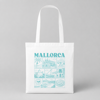 Mallorca JGA Jutebeutel – Städte-Motiv