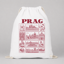 Prag JGA Turnbeutel | Städte-Kollektion