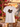 Weisses JGA T-Shirt Braut Crew Retro Regenbogen auf Kleiderbuegel in Sunset-Ambiente an Amalfikueste