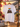 Weisses JGA Herren T-Shirt Liebe gewinnt Retro Regenbogen auf Kleiderbuegel im Sunset