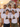 Fuenf Maenner in Liebe gewinnt Retro Regenbogen Shirts vor Positano