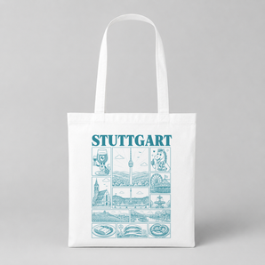 Stuttgart JGA Jutebeutel – Städte-Motiv