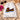 Braut Retro Regenbogen JGA Turnbeutel Weiss Flatlay