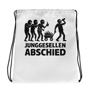 The Walking Crew JGA Turnbeutel Weiß