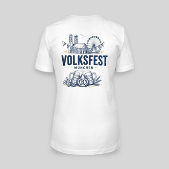 Volksfest München JGA T-Shirt Damen Rückseite