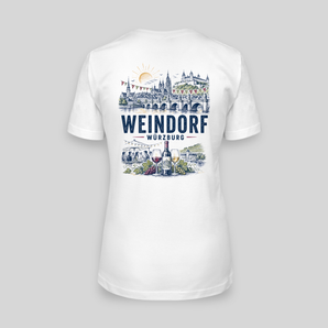 Weindorf Würzburg JGA T-Shirt Damen Rückseite