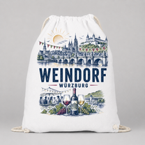 Weindorf Würzburg JGA Turnbeutel