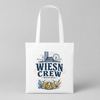 Wiesn Crew München JGA Jutebeutel – Motiv