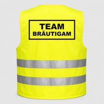 Team Bräutigam | JGA Warnweste Herren