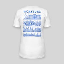 Würzburg JGA T-Shirt Damen | Städte-Kollektion