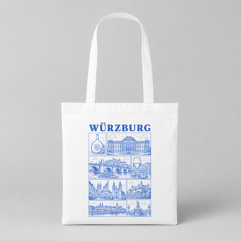 Würzburg JGA Jutebeutel – Städte-Motiv