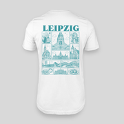 Leipzig JGA T-Shirt Rückseite – Städte-Poster