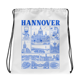 hannover JGA Turnbeutel – Städte-Poster