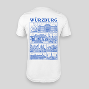 Würzburg JGA T-Shirt Rückseite – Städte-Poster