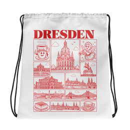 dresden JGA Turnbeutel – Städte-Poster