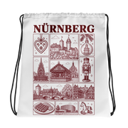 nuernberg JGA Turnbeutel – Städte-Poster